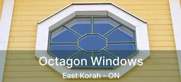 Octagon Windows East Korah - ON