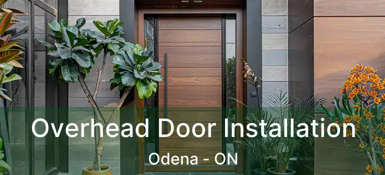 Overhead Door Installation Odena - ON
