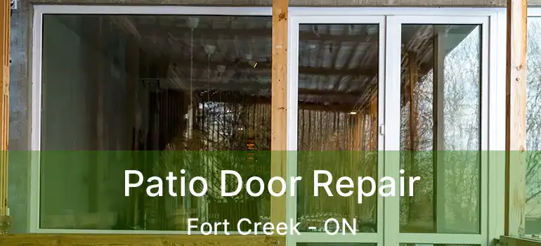 Patio Door Repair Fort Creek - ON