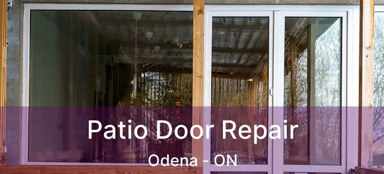Patio Door Repair Odena - ON