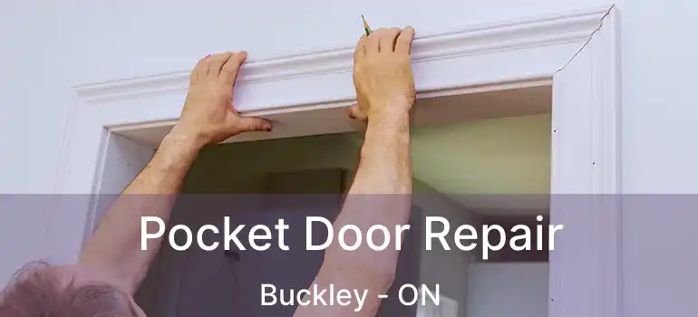 Pocket Door Repair Buckley - ON