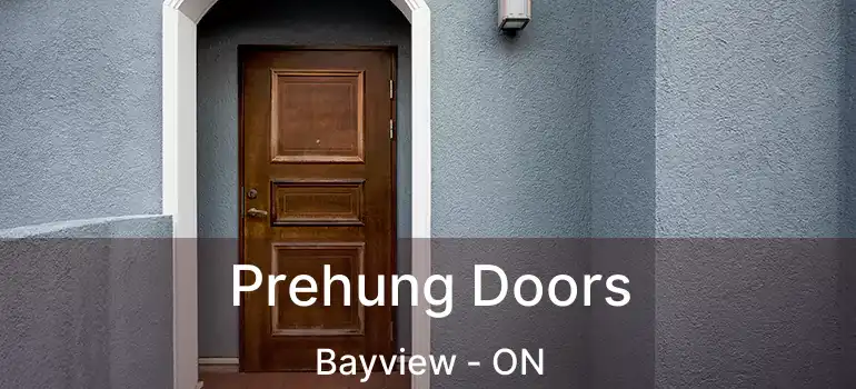 Prehung Doors Bayview - ON