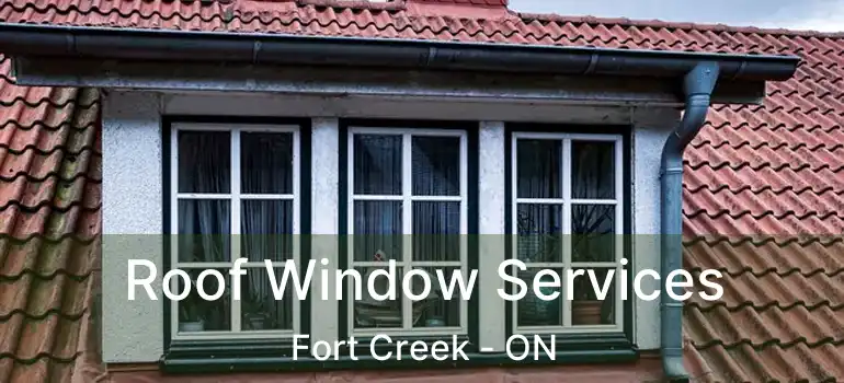 Roof Window Services Fort Creek - ON