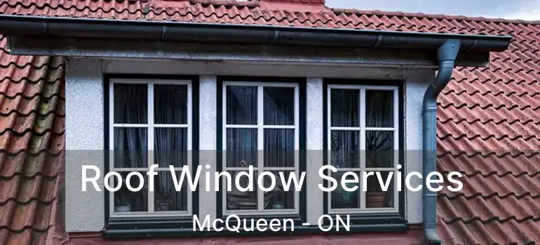 Roof Window Services McQueen - ON