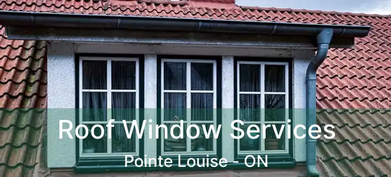 Roof Window Services Pointe Louise - ON