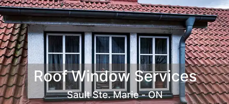 Roof Window Services Sault Ste. Marie - ON