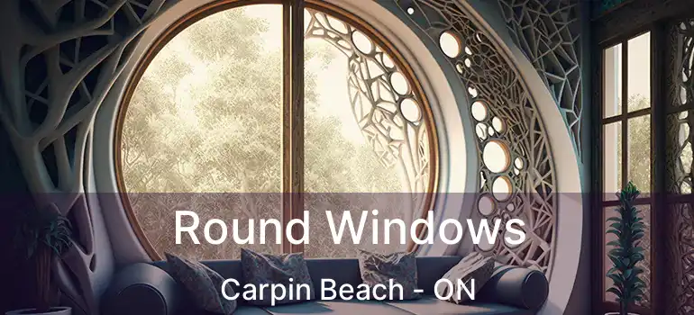 Round Windows Carpin Beach - ON