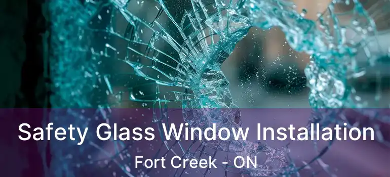 Safety Glass Window Installation Fort Creek - ON