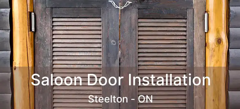 Saloon Door Installation Steelton - ON