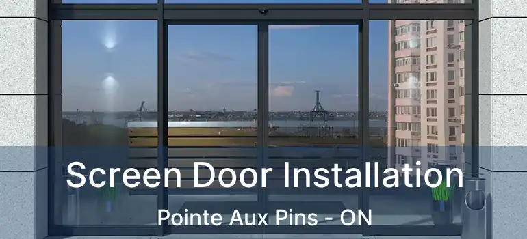Screen Door Installation Pointe Aux Pins - ON