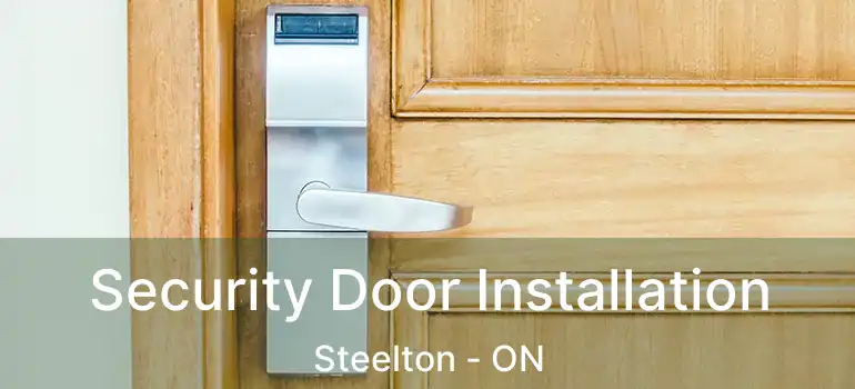 Security Door Installation Steelton - ON