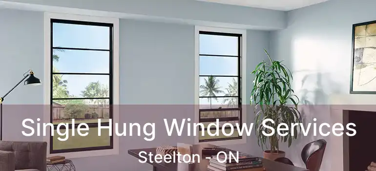 Single Hung Window Services Steelton - ON