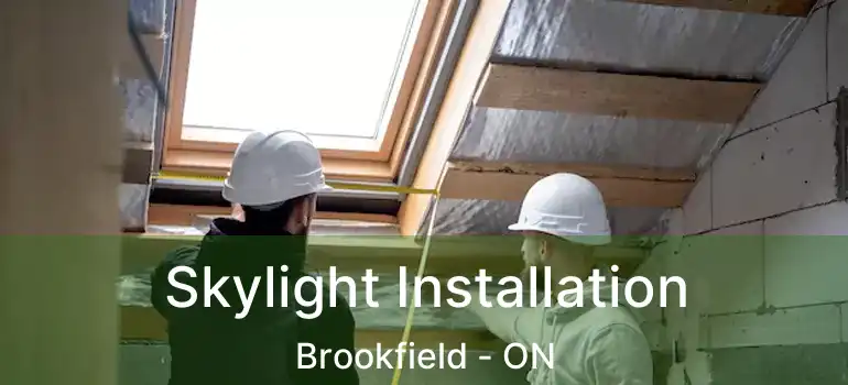 Skylight Installation Brookfield - ON