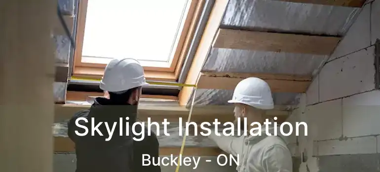 Skylight Installation Buckley - ON