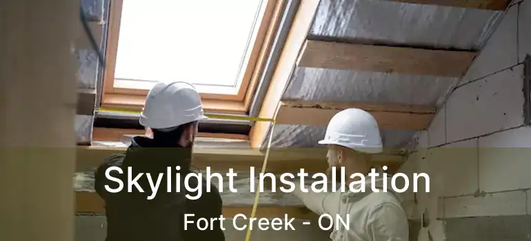  Skylight Installation Fort Creek - ON