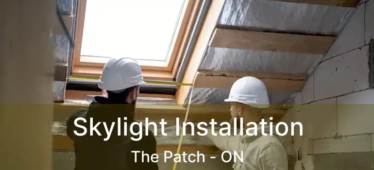 Skylight Installation The Patch - ON