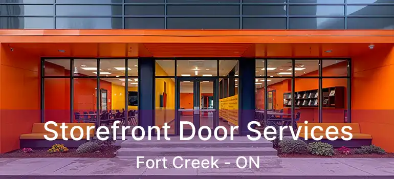 Storefront Door Services Fort Creek - ON