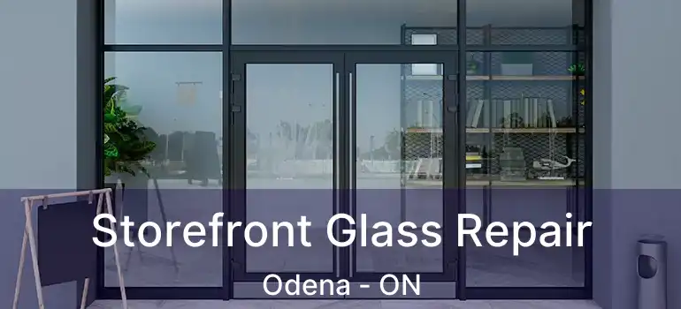 Storefront Glass Repair Odena - ON