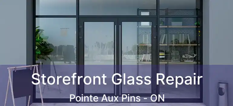 Storefront Glass Repair Pointe Aux Pins - ON