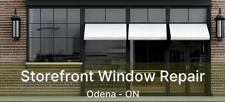 Storefront Window Repair Odena - ON