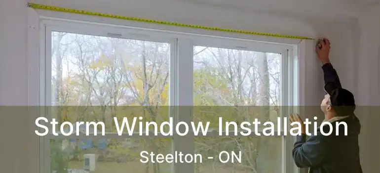 Storm Window Installation Steelton - ON