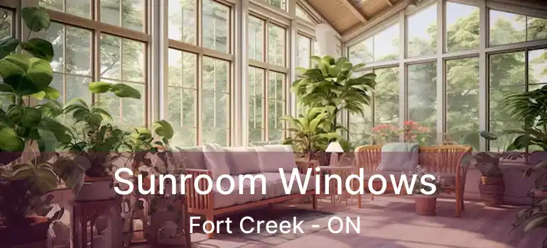 Sunroom Windows Fort Creek - ON