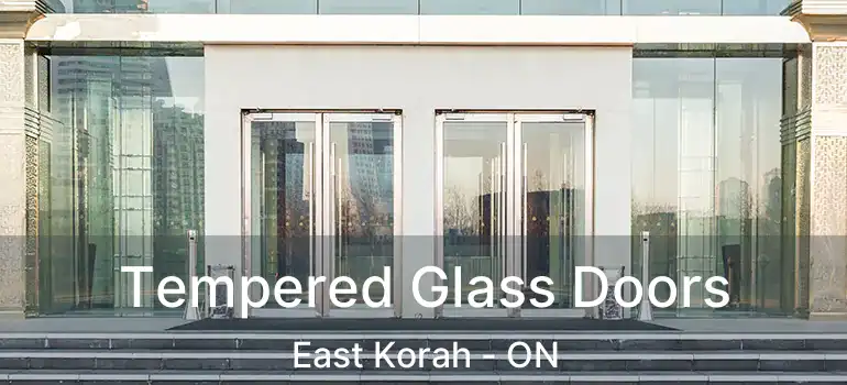 Tempered Glass Doors East Korah - ON