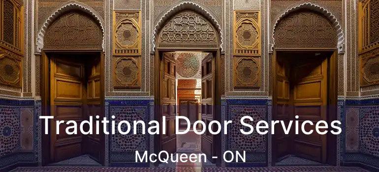 Traditional Door Services McQueen - ON