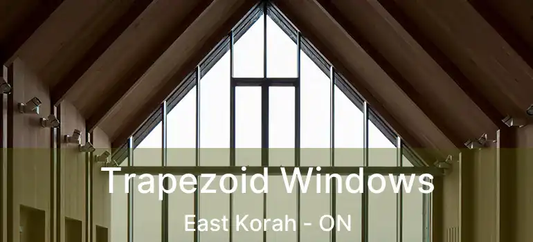 Trapezoid Windows East Korah - ON