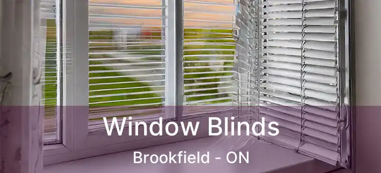 Window Blinds Brookfield - ON