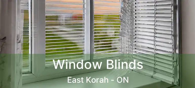 Window Blinds East Korah - ON