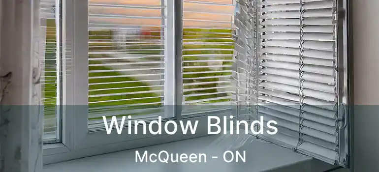 Window Blinds McQueen - ON