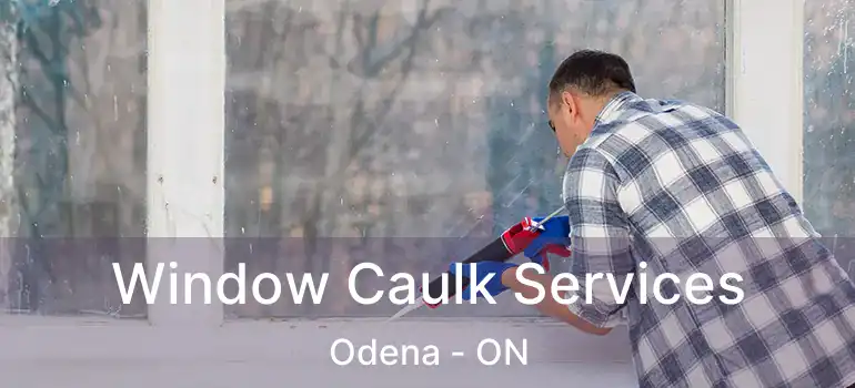 Window Caulk Services Odena - ON