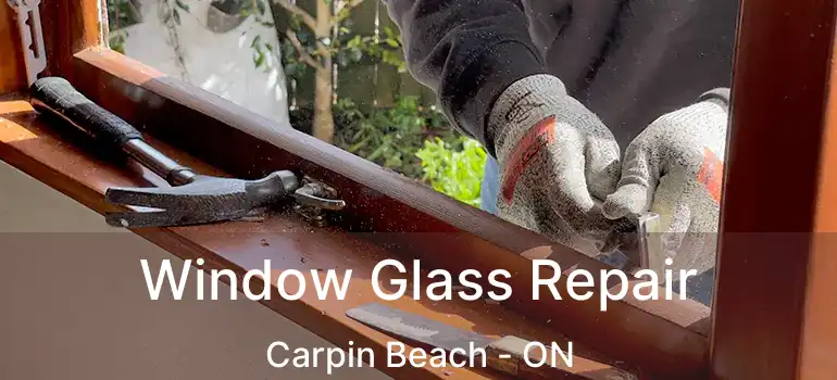Window Glass Repair Carpin Beach - ON
