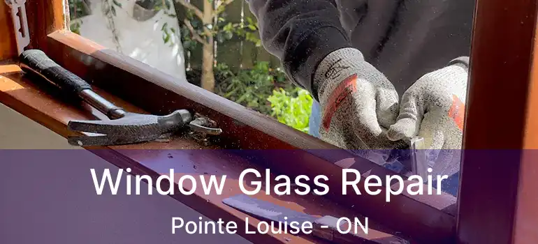 Window Glass Repair Pointe Louise - ON