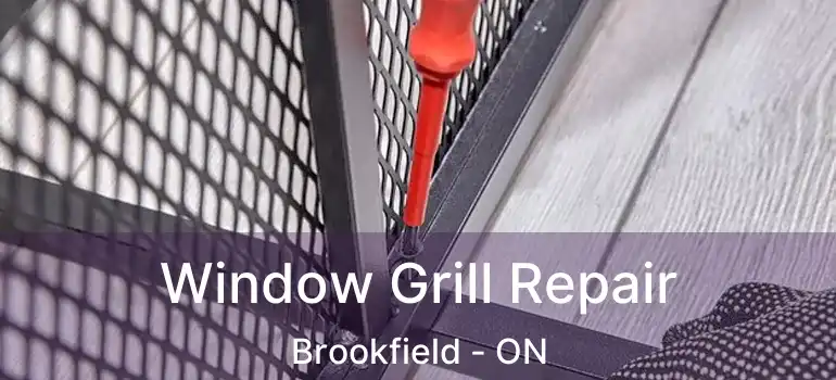 Window Grill Repair Brookfield - ON