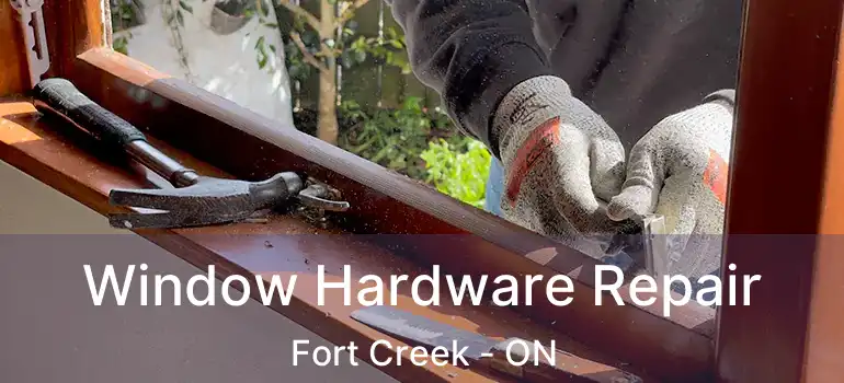 Window Hardware Repair Fort Creek - ON