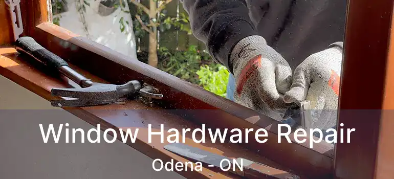 Window Hardware Repair Odena - ON