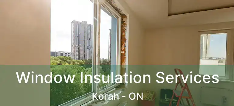 Window Insulation Services Korah - ON