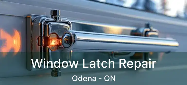  Window Latch Repair Odena - ON