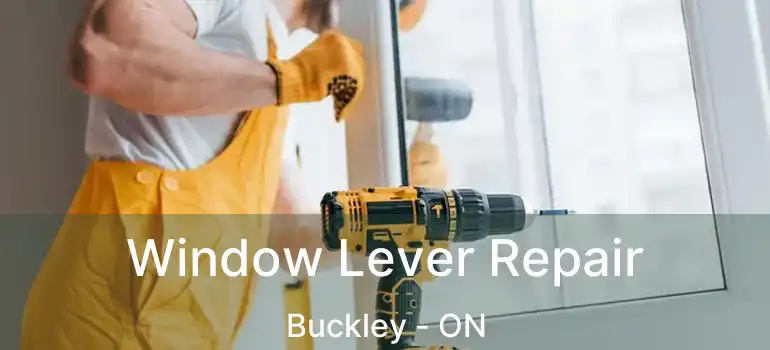 Window Lever Repair Buckley - ON