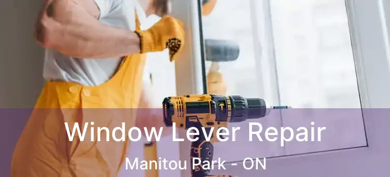 Window Lever Repair Manitou Park - ON