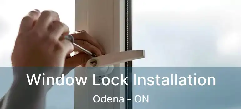 Window Lock Installation Odena - ON