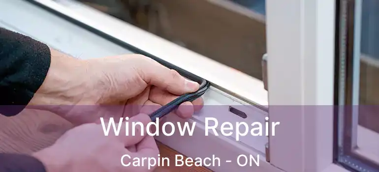 Window Repair Carpin Beach - ON