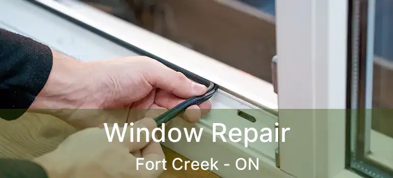 Window Repair Fort Creek - ON