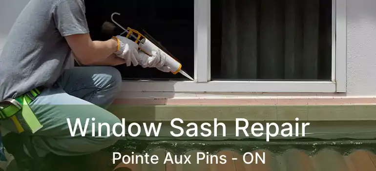 Window Sash Repair Pointe Aux Pins - ON