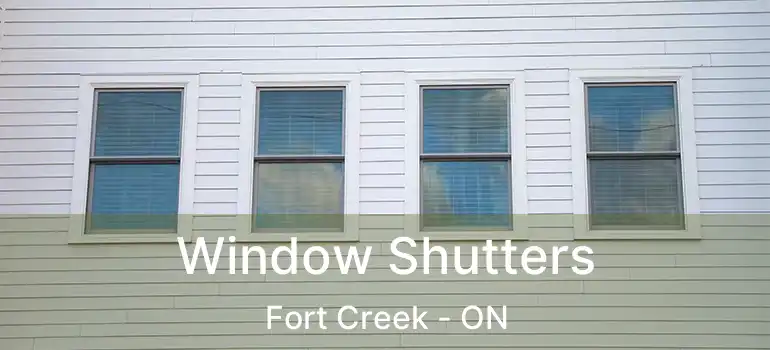 Window Shutters Fort Creek - ON
