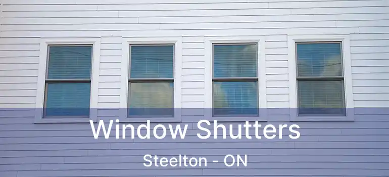 Window Shutters Steelton - ON