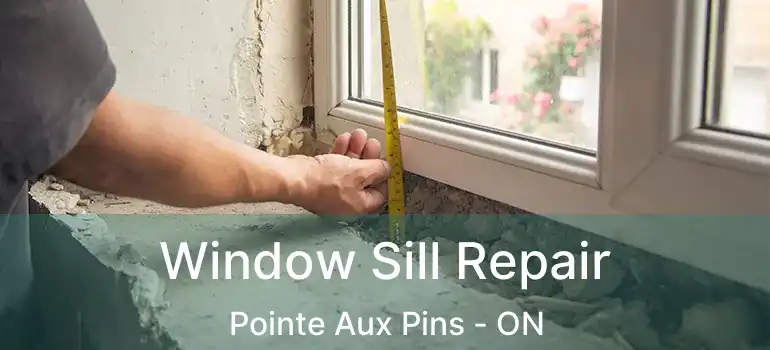 Window Sill Repair Pointe Aux Pins - ON