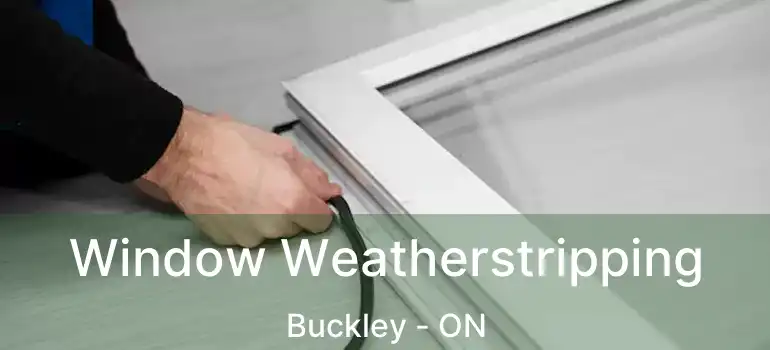 Window Weatherstripping Buckley - ON